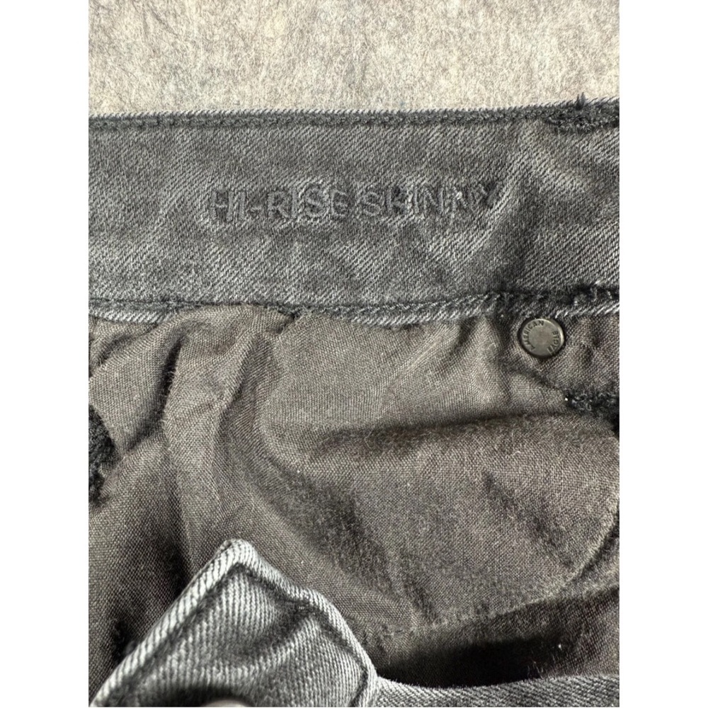 American Eagle Jeans‎ Women's 6 Regular Gray Next Level Stretch High-Rise Skinny - Picture 4 of 8